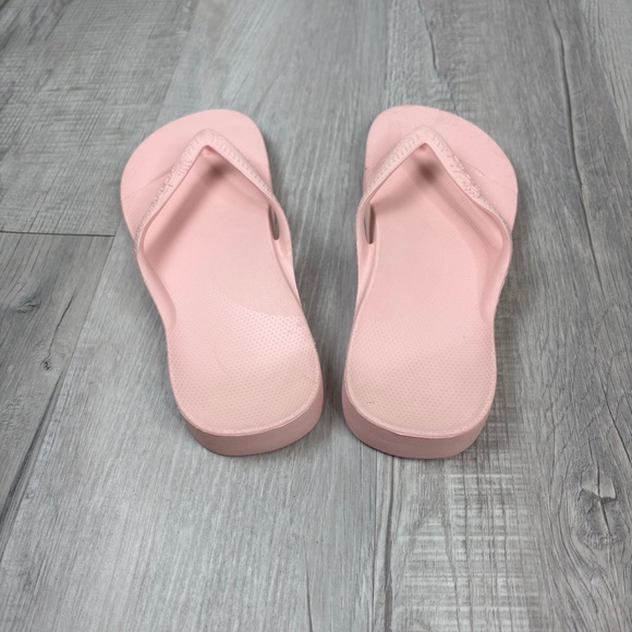 Archies Arch Support Flip Flops in pink Size 10 - Picture 3 of 4